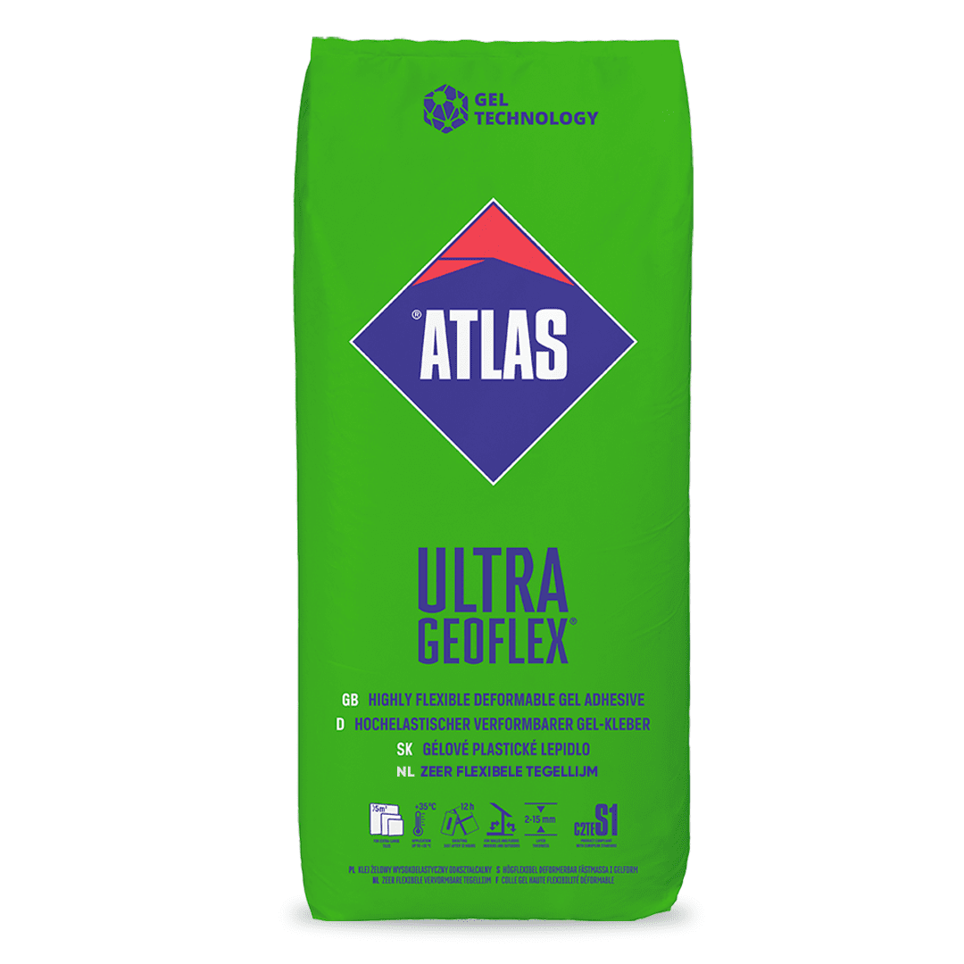 Atlas Geoflex Ultra zeer flexibele tegellijm 25 KG (C2TE S1 2-15 mm ...